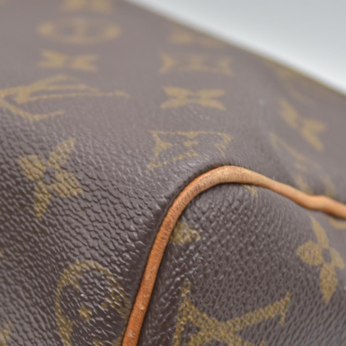 $1490 Louis Vuitton LV Monogram Speedy 25 SD0070