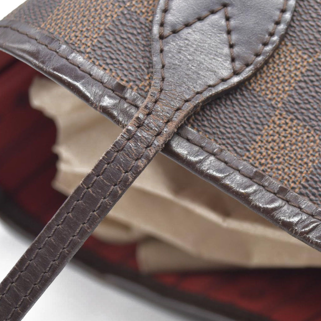 $2170 Louis Vuiton Damier Ebene Neverfull MM SD4019