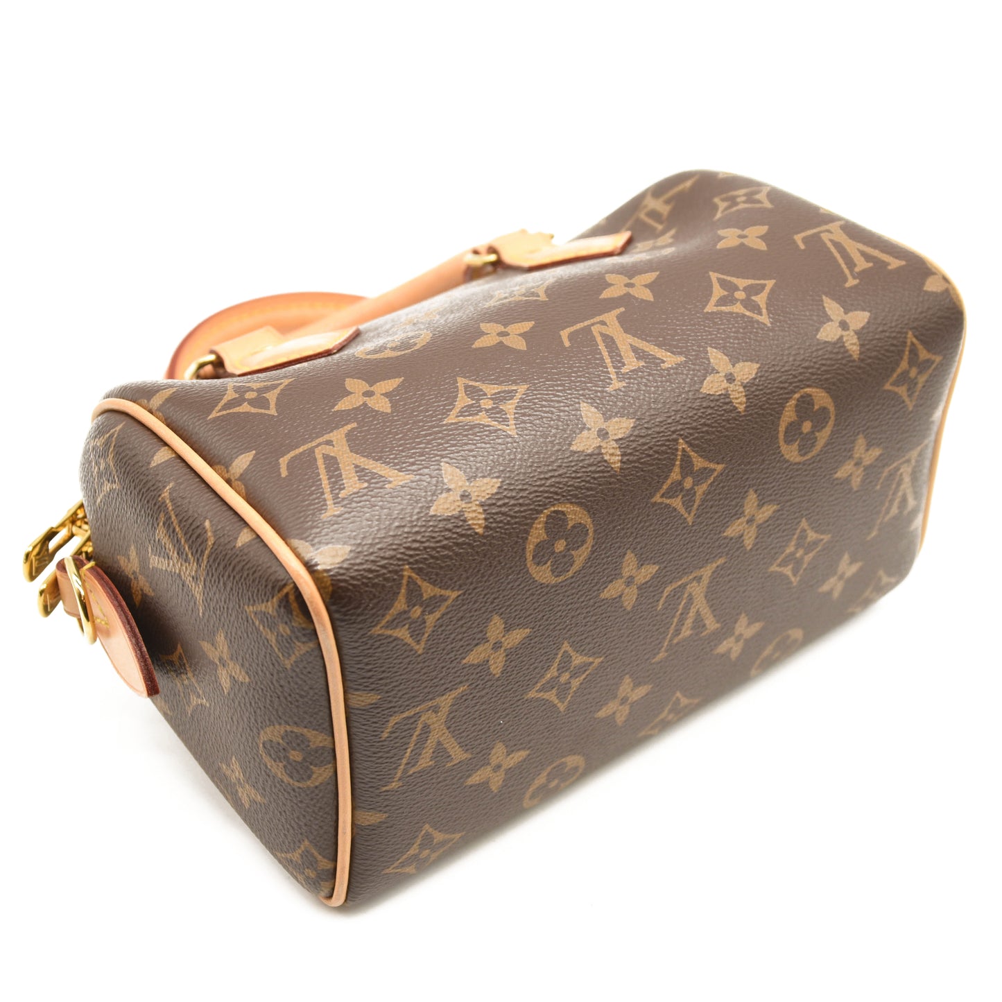 LOUIS VUITTON Monogram Speedy Bandouliere 20 Black