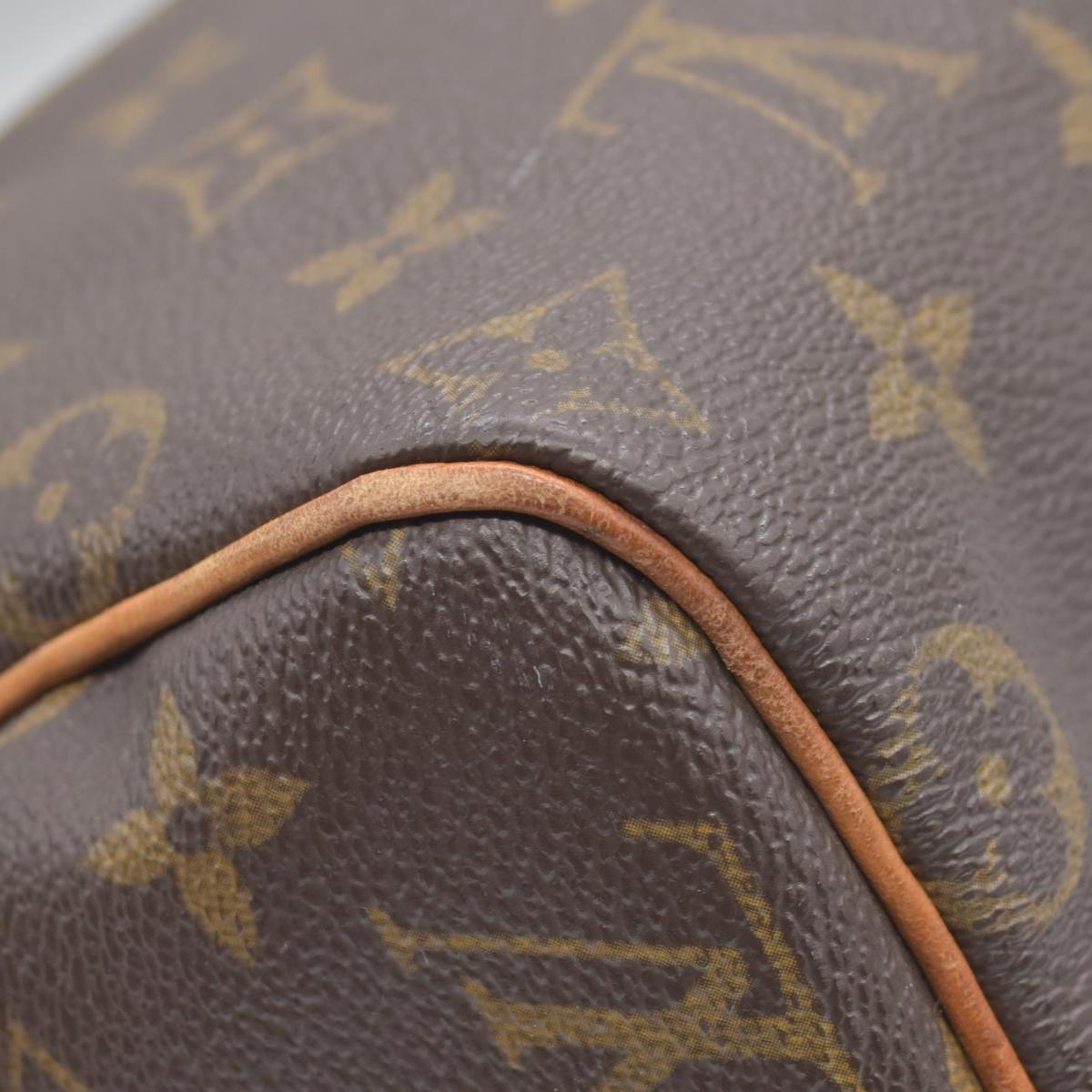 $1490 Louis Vuitton LV Monogram Speedy 25 SD0070