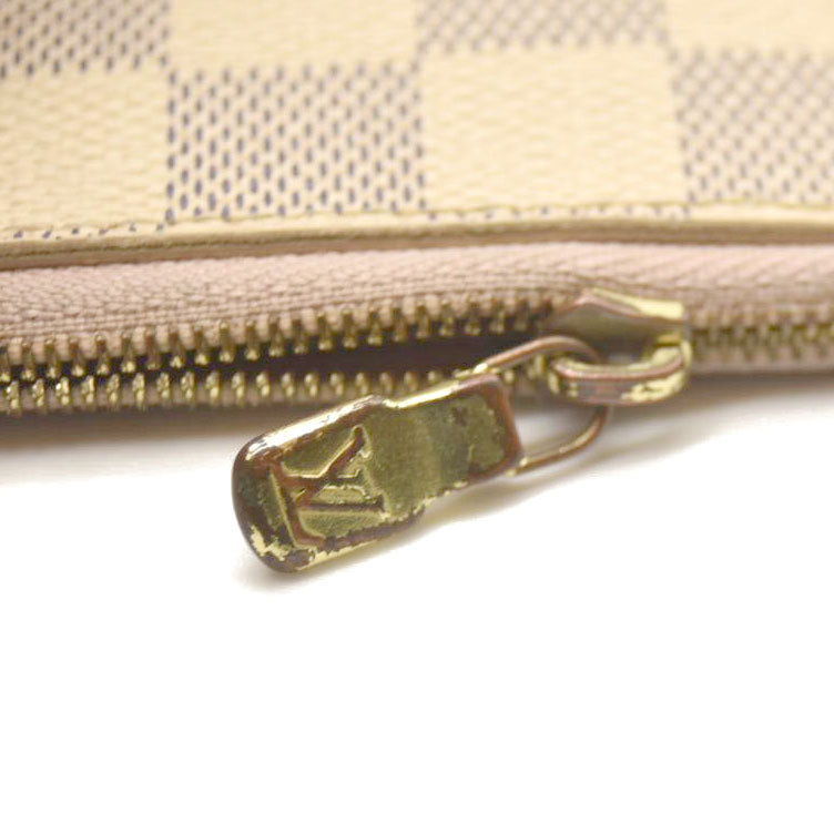 LOUIS VUITTON Damier Azur Neo Neverfull GM Rose Ballerine with pouch SD2187