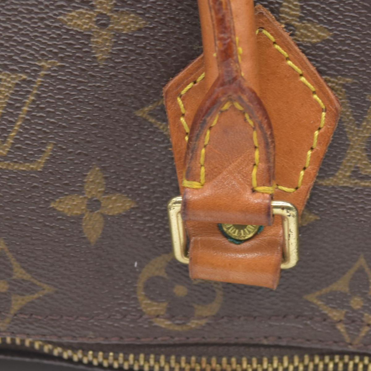 $1490 Louis Vuitton LV Monogram Speedy 25 SD0070