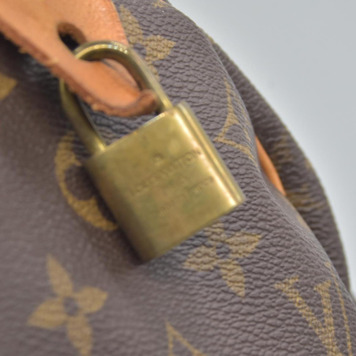 $1490 Louis Vuitton LV Monogram Speedy 25 SD0070