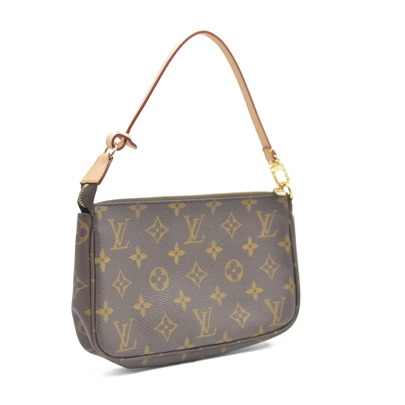 Louis Vuitton LV Accessories Pouch Pochette Accessoires Brown Monogram AUCTION CONSIGNMENT