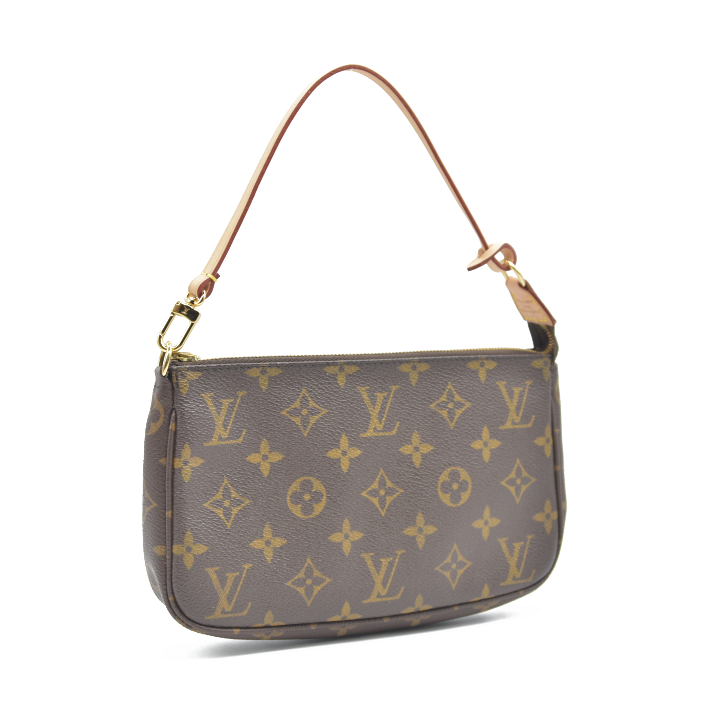 Louis Vuitton LV Accessories Pouch Pochette Accessoires Brown Monogram AUCTION CONSIGNMENT
