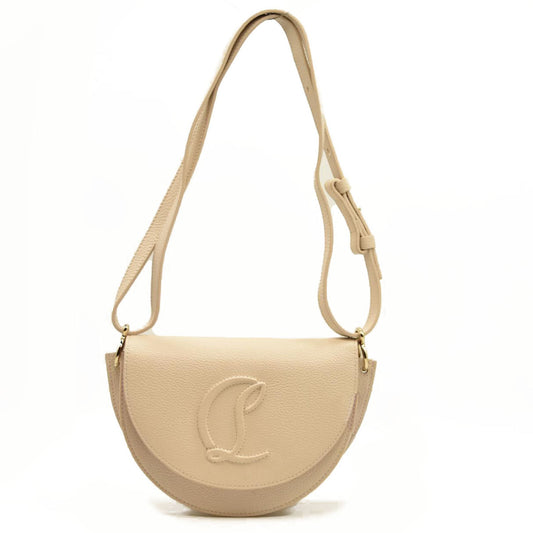 CHRISTIAN LOUBOUTIN By My Side Shoulder Bag In Rose-pink Leather