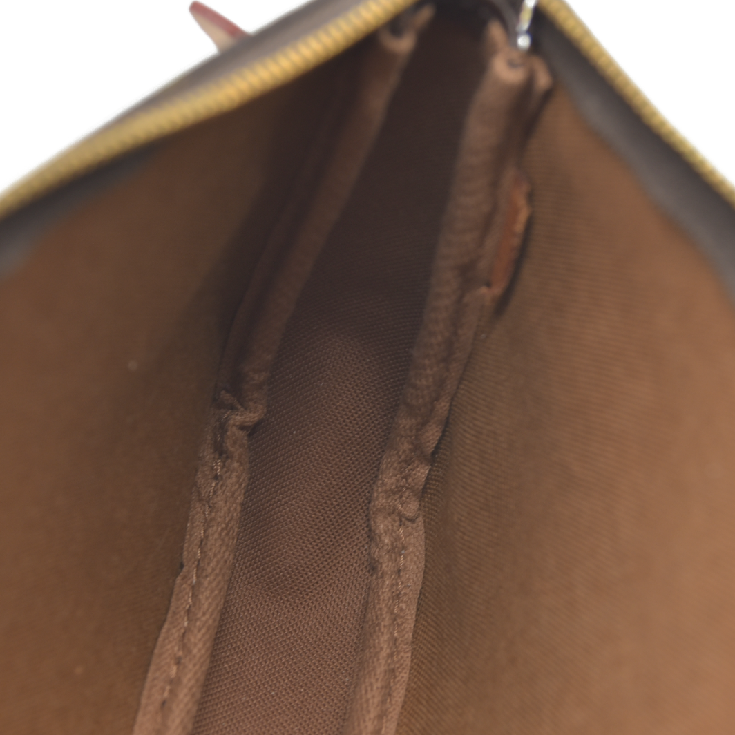Louis Vuitton LV Accessories Pouch Pochette Accessoires Brown Monogram AUCTION CONSIGNMENT