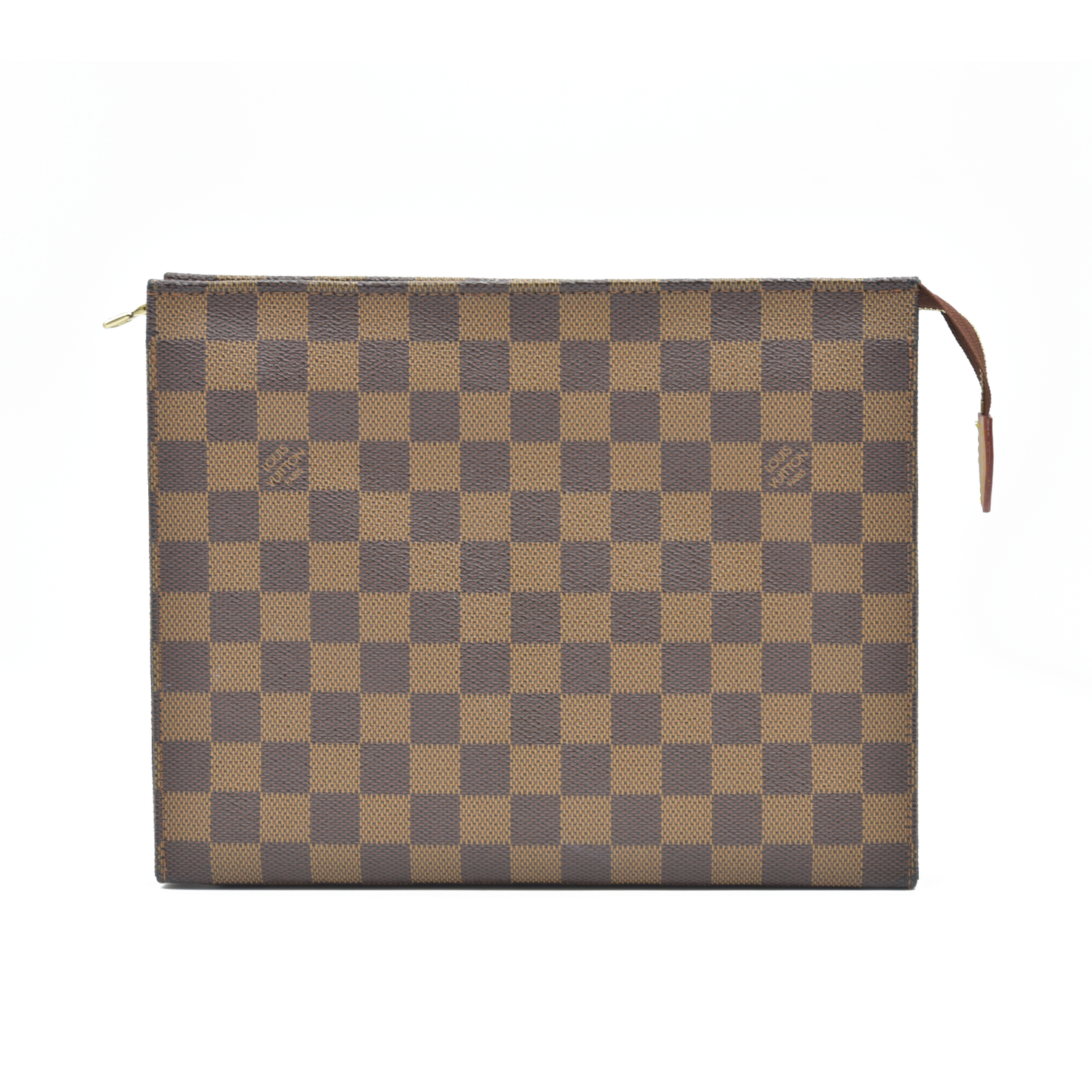 CONSIGNMENT AUCTION $1050 Louis Vuitton  Damier Ebene Toiletry Pouch 26