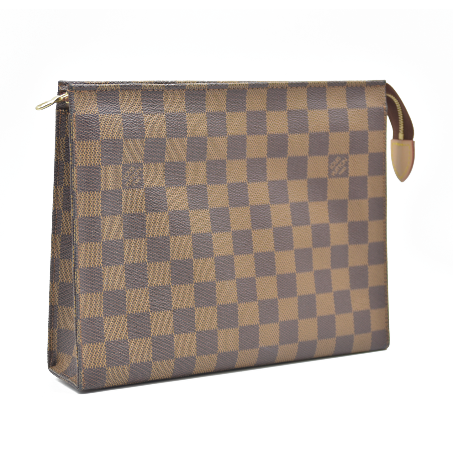 CONSIGNMENT AUCTION $1050 Louis Vuitton  Damier Ebene Toiletry Pouch 26