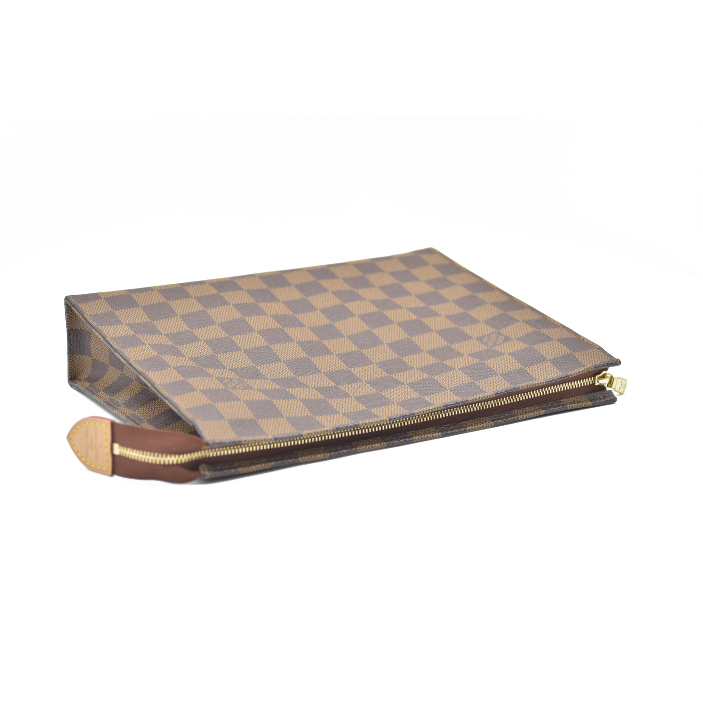 CONSIGNMENT AUCTION $1050 Louis Vuitton  Damier Ebene Toiletry Pouch 26