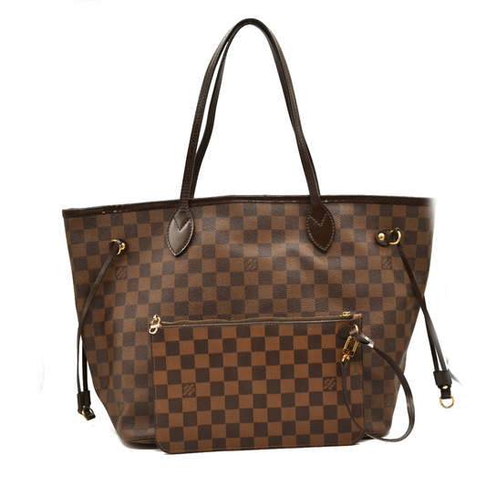 Louis Vuitton  Damier Ebene Neo Neverfull MM with pouch SD1141