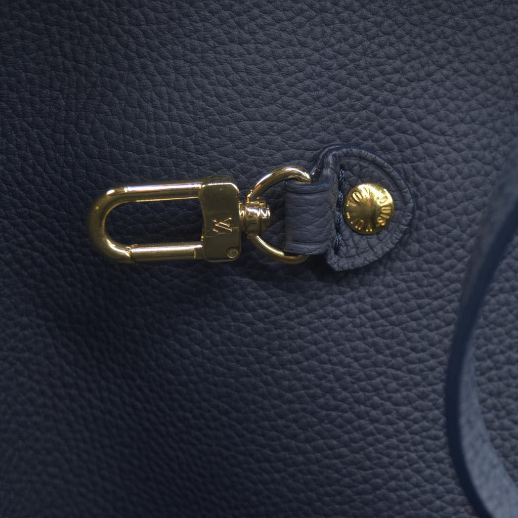 Louis Vuitton LV Monogram Neverfull Inside Out w/Pouch MM Navy