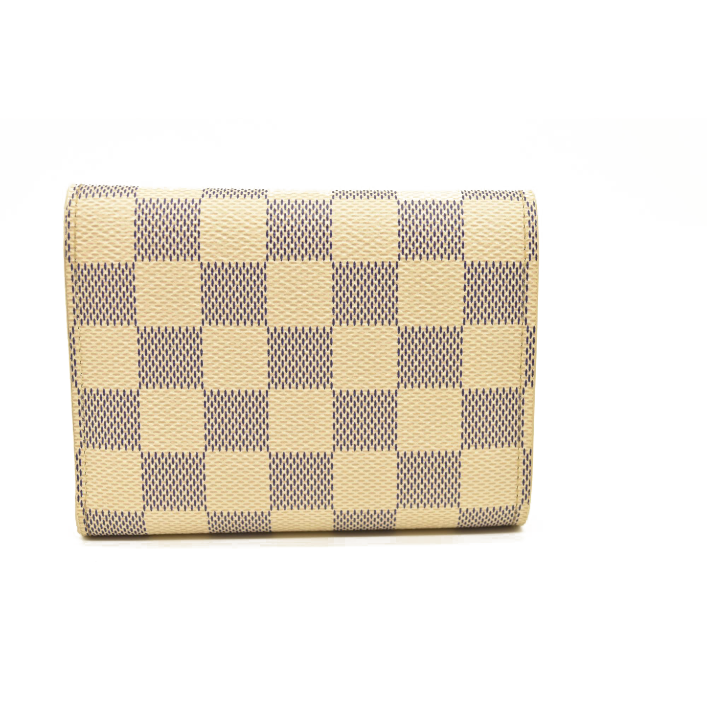 LOUIS VUITTON Damier Azur Victorine Wallet Rose Ballerine  MI5128