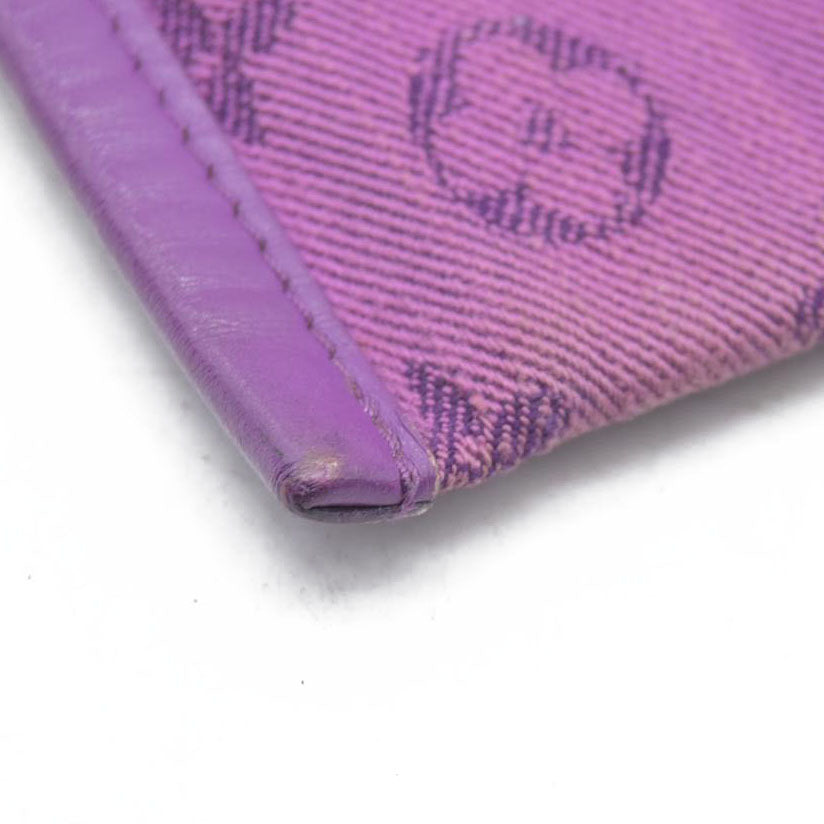 Louis Vuitton  Monogram Double Flat Messenger Marron Purple CA1199