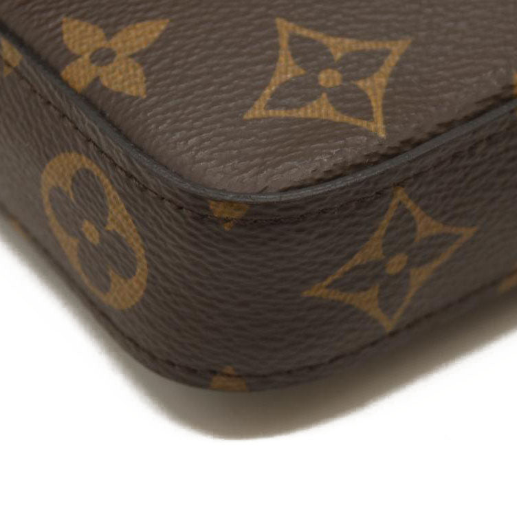 Louis Vuitton  Monogram Valentine Dog Pochette Felicie Chain Wallet