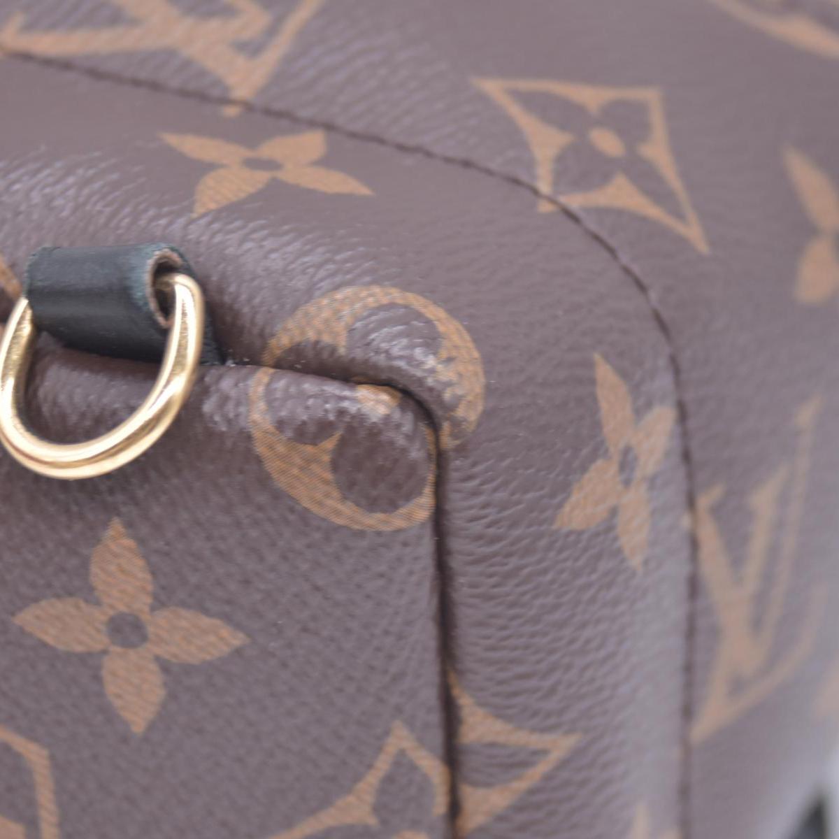 $2770 RFID Louis Vuitton Monogram Palm Springs Mini