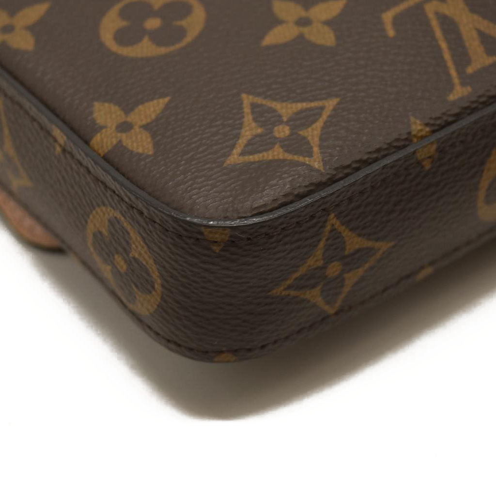 Louis Vuitton  Monogram Valentine Dog Pochette Felicie Chain Wallet