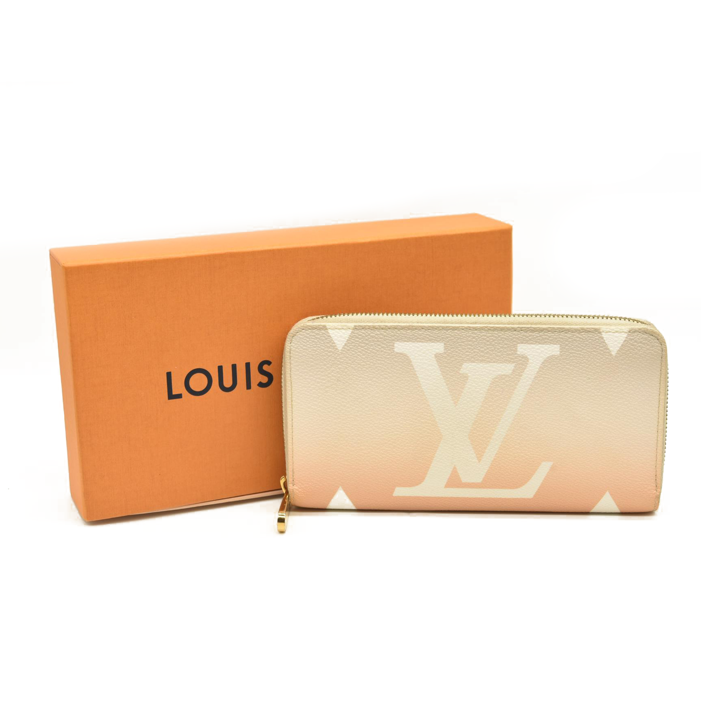 LOUIS VUITTON Monogram Giant By The Pool Zippy Wallet Brume CA0281