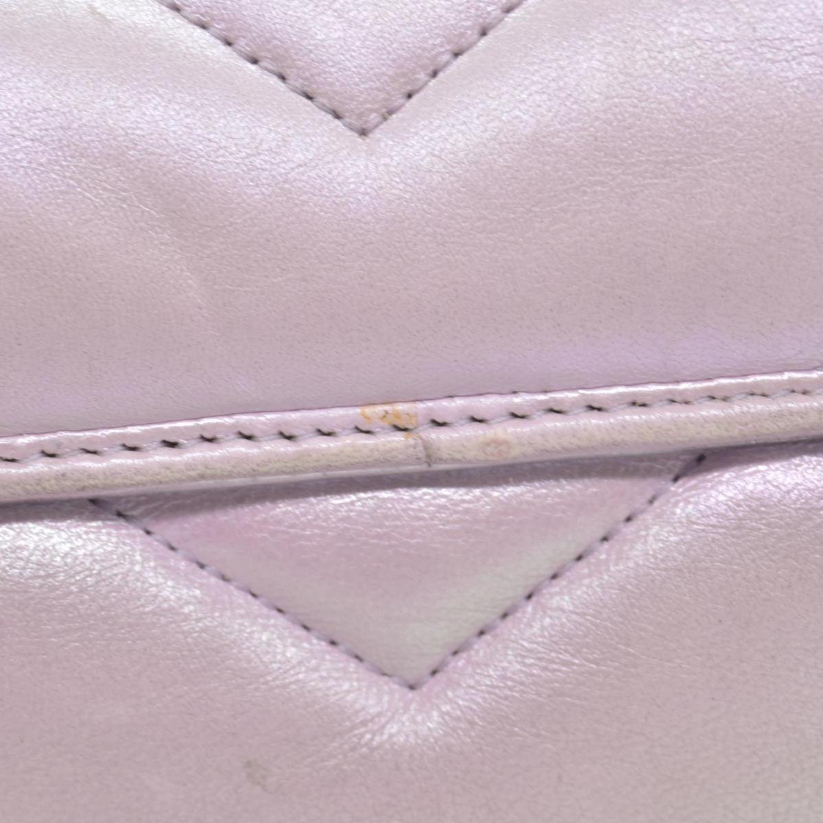 $3600 Gucci Iridescent Nappa Chevron Matelasse Small GG Marmont Shoulder Bag Iridescent Escape Pink