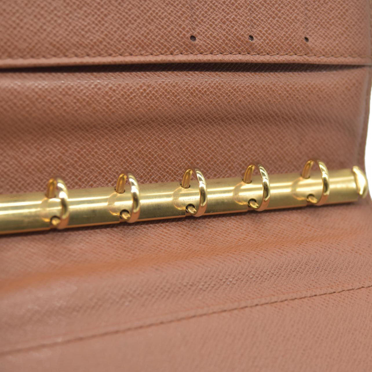 AUCTION $495  Louis Vuitton Monogram Agenda PM Notebook Cover Brown CA0948