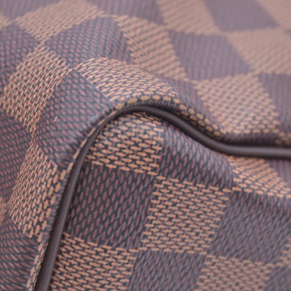 $1980 Louis Vuitton Damier Ebene Speedy Bandouliere 25 RFID