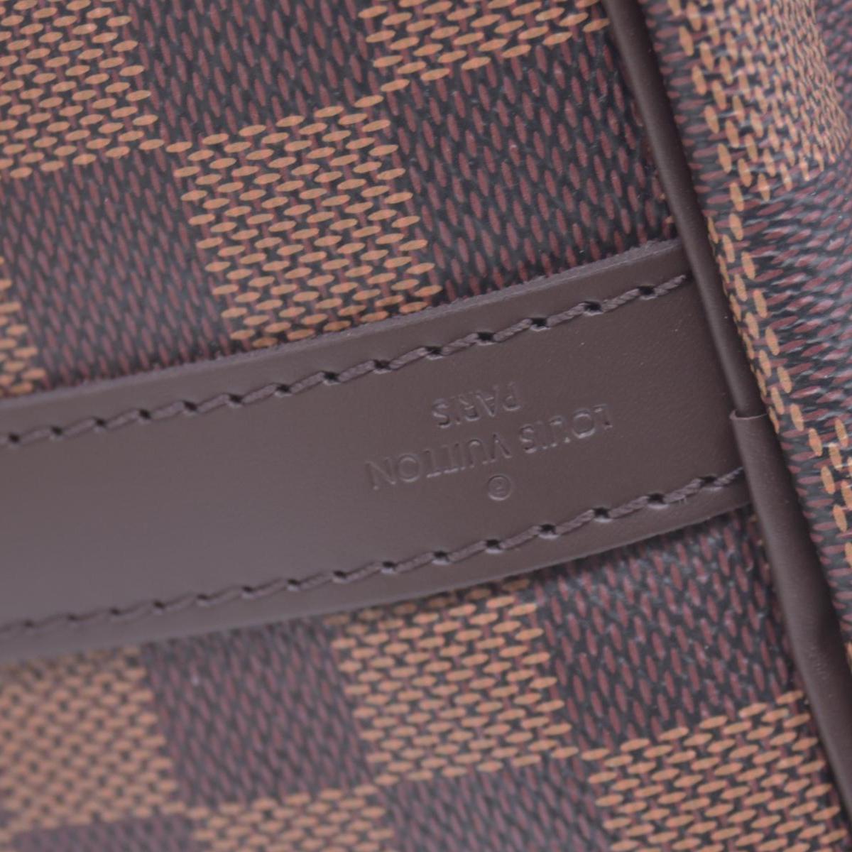 $1980 Louis Vuitton Damier Ebene Speedy Bandouliere 25 RFID