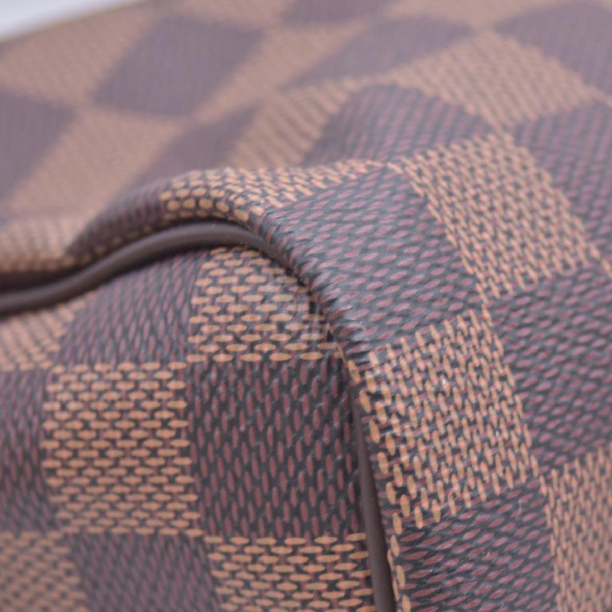 $1980 Louis Vuitton Damier Ebene Speedy Bandouliere 25 RFID