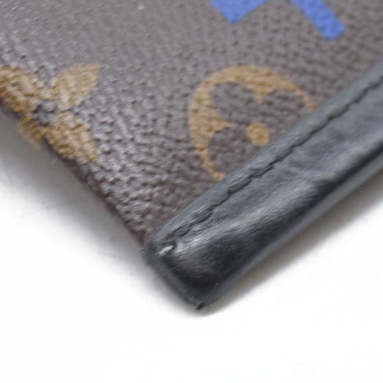 $2180 Louis Vuitton  Monogram Double Flat Messenger Marron CONSIGNMENT