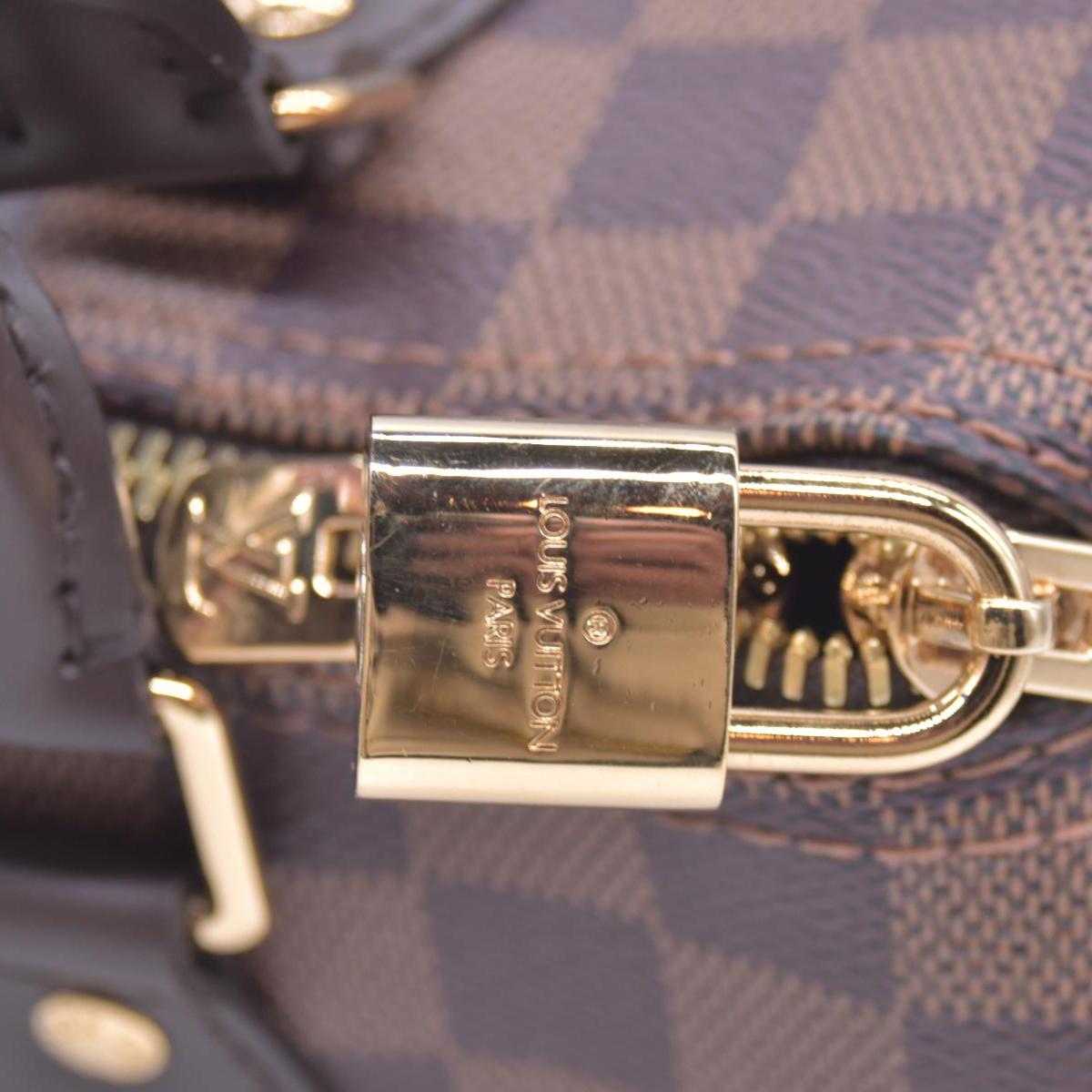 $1980 Louis Vuitton Damier Ebene Speedy Bandouliere 25 RFID