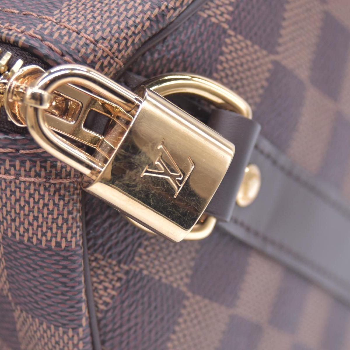 $1980 Louis Vuitton Damier Ebene Speedy Bandouliere 25 RFID