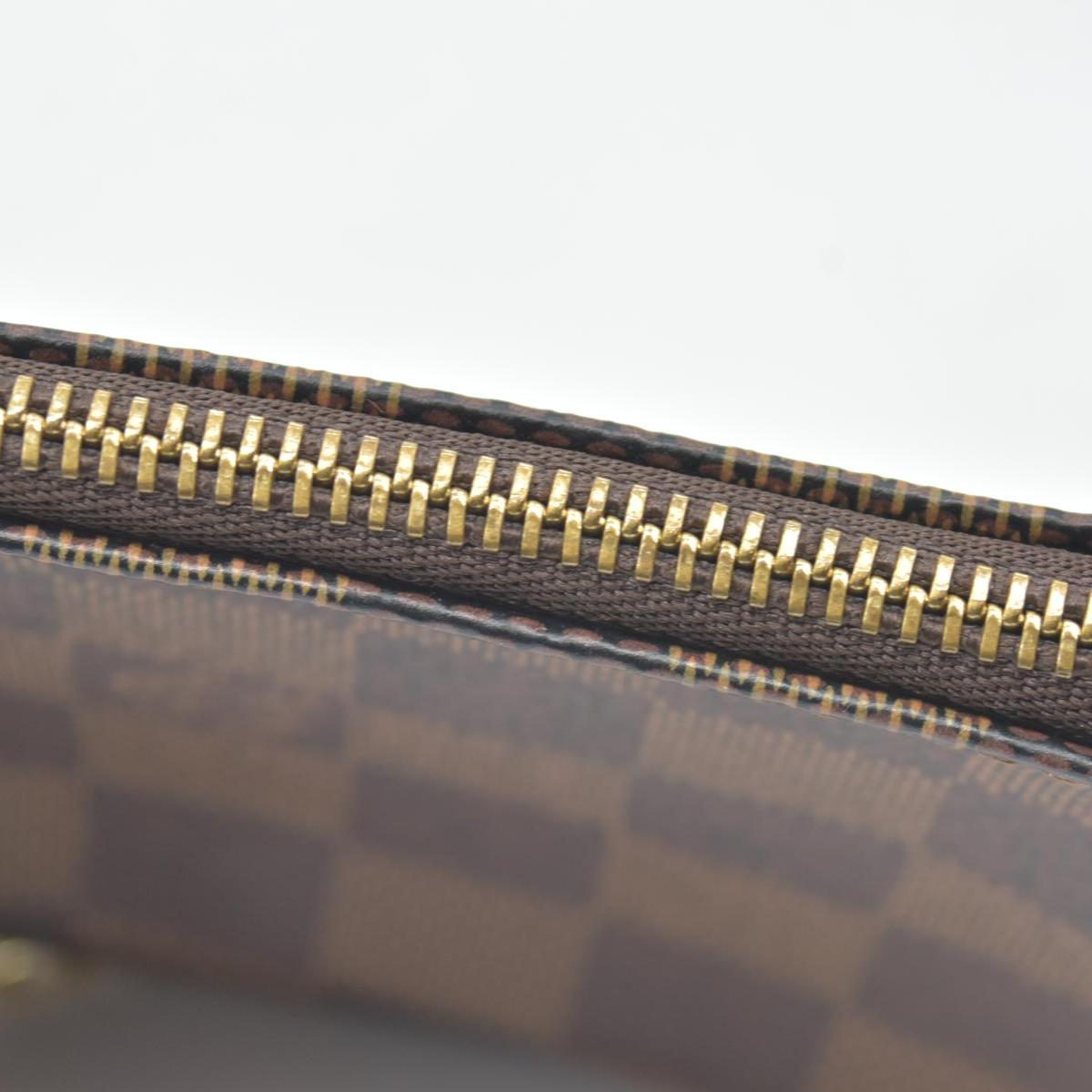 $825 Louis Vuitton Damier Ebene Mini Pochette Accessories SF0241