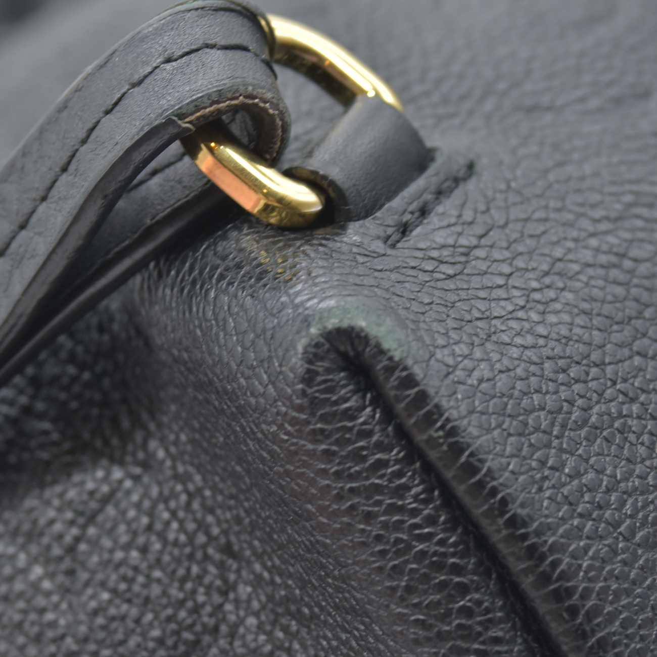 $2980 Louis Vuitton Black Montsouris Empreinte Noir Black Backpack 2020