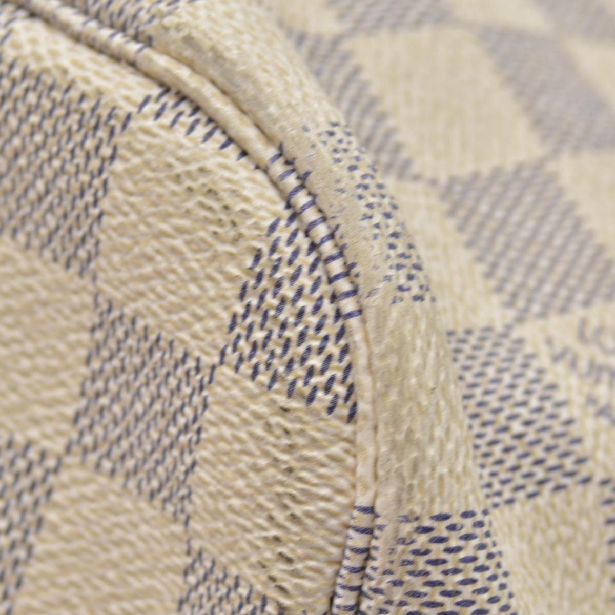 $2170 Louis Vuitton Damier Azur Neverfull MM SA1144