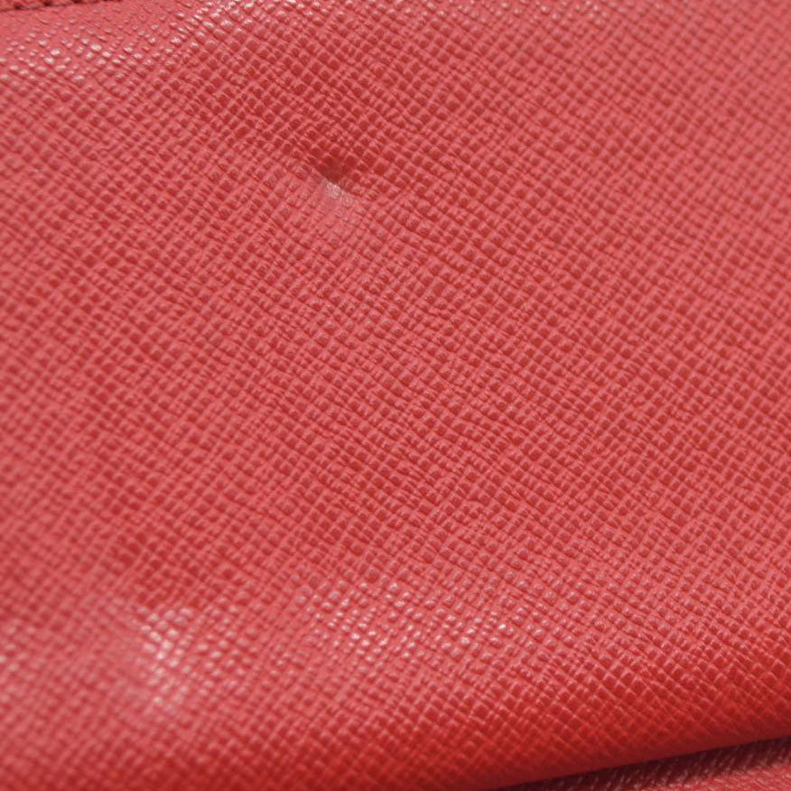 $775 Louis Vuitton  Epi French Purse Wallet Red