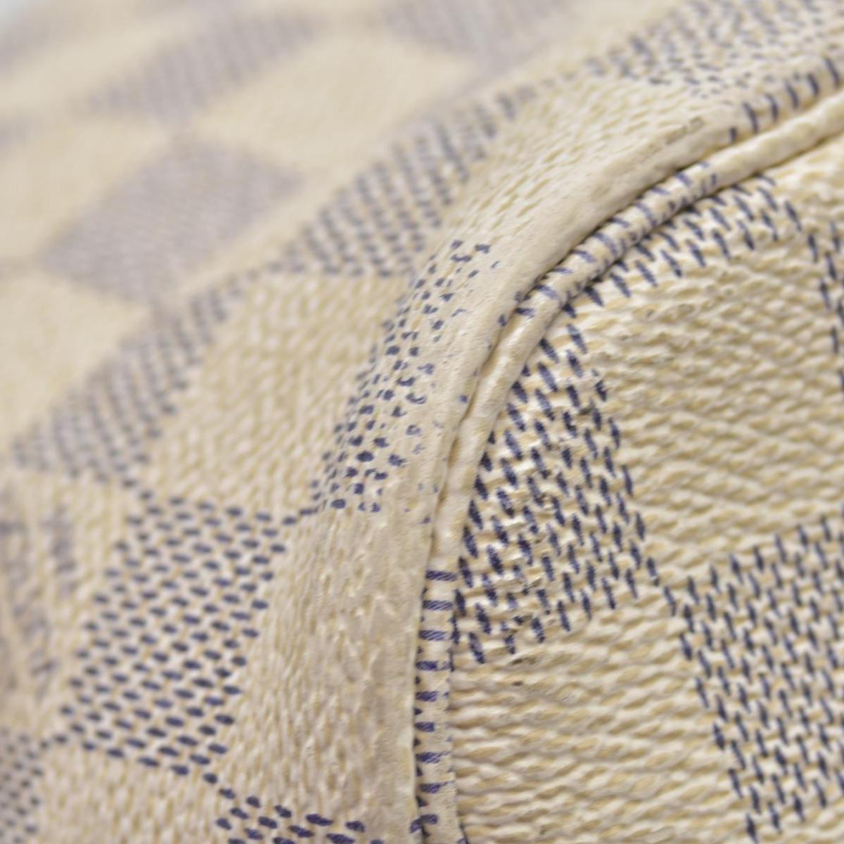 $2170 Louis Vuitton Damier Azur Neverfull MM SA1144