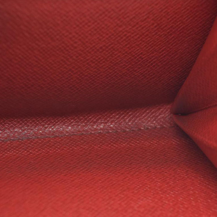 $775 Louis Vuitton  Epi French Purse Wallet Red