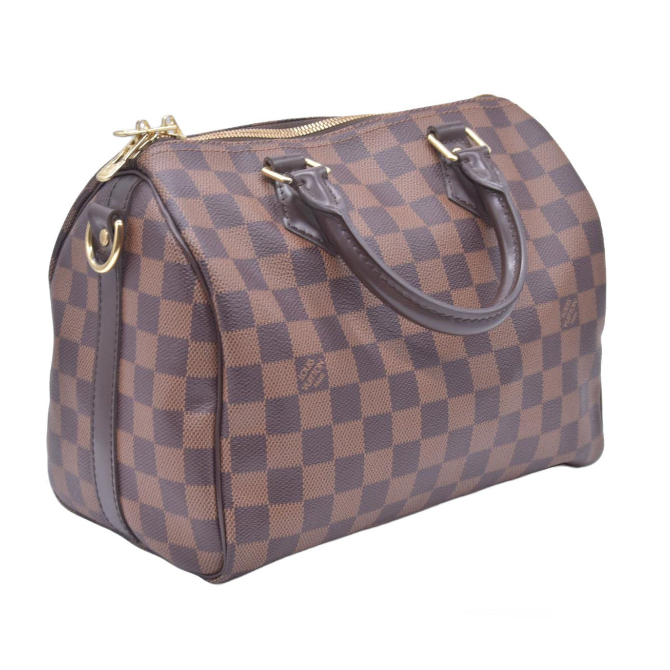$1980 2018 Louis Vuitton Damier Ebene Speedy Bandouliere 25 CT2138