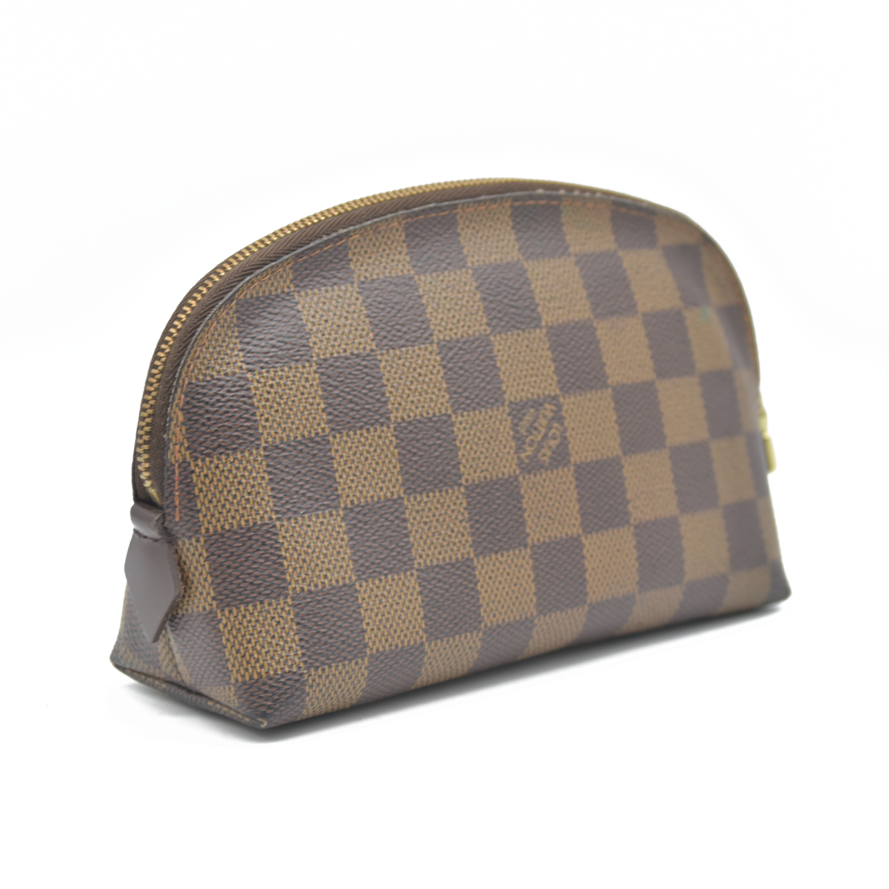 CONSIGNMENT AUCTION $600 Louis Vuitton  Damier Ebene Cosmetic Pouch
