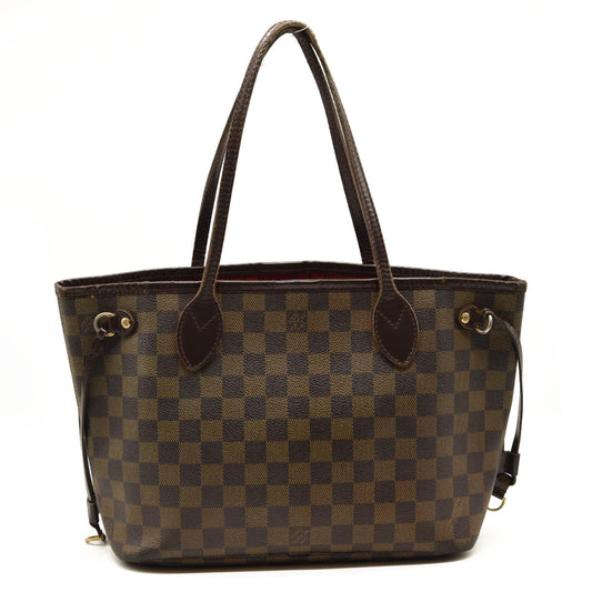 LOUIS VUITTON Damier Ebene Neverfull PM