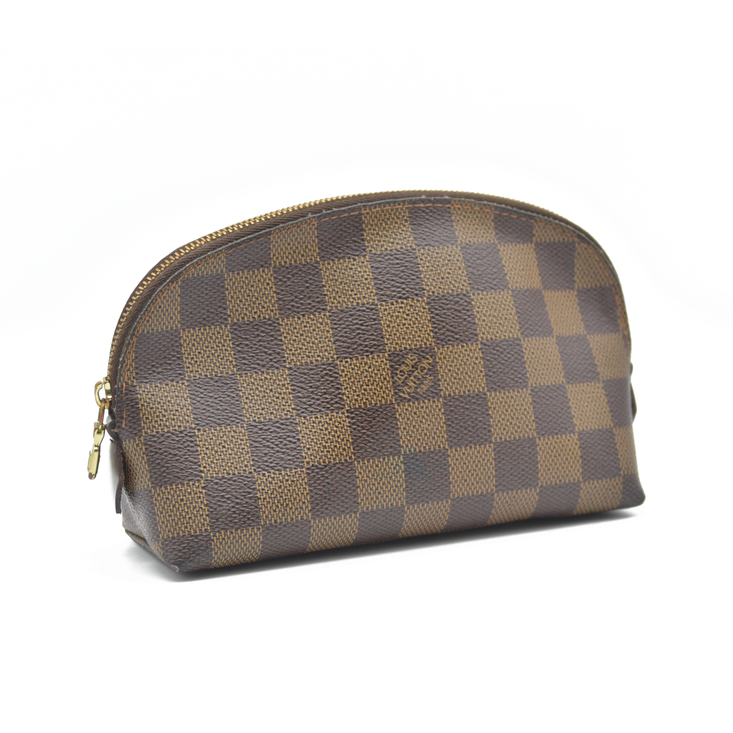 CONSIGNMENT AUCTION $600 Louis Vuitton  Damier Ebene Cosmetic Pouch