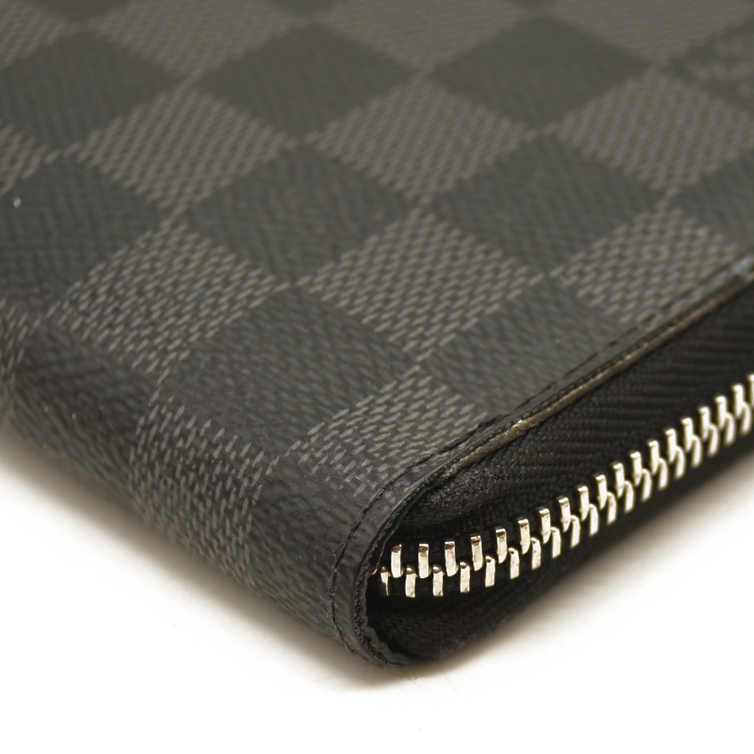 Louis Vuitton  Damier Graphite Zippy Organizer Wallet CA4118