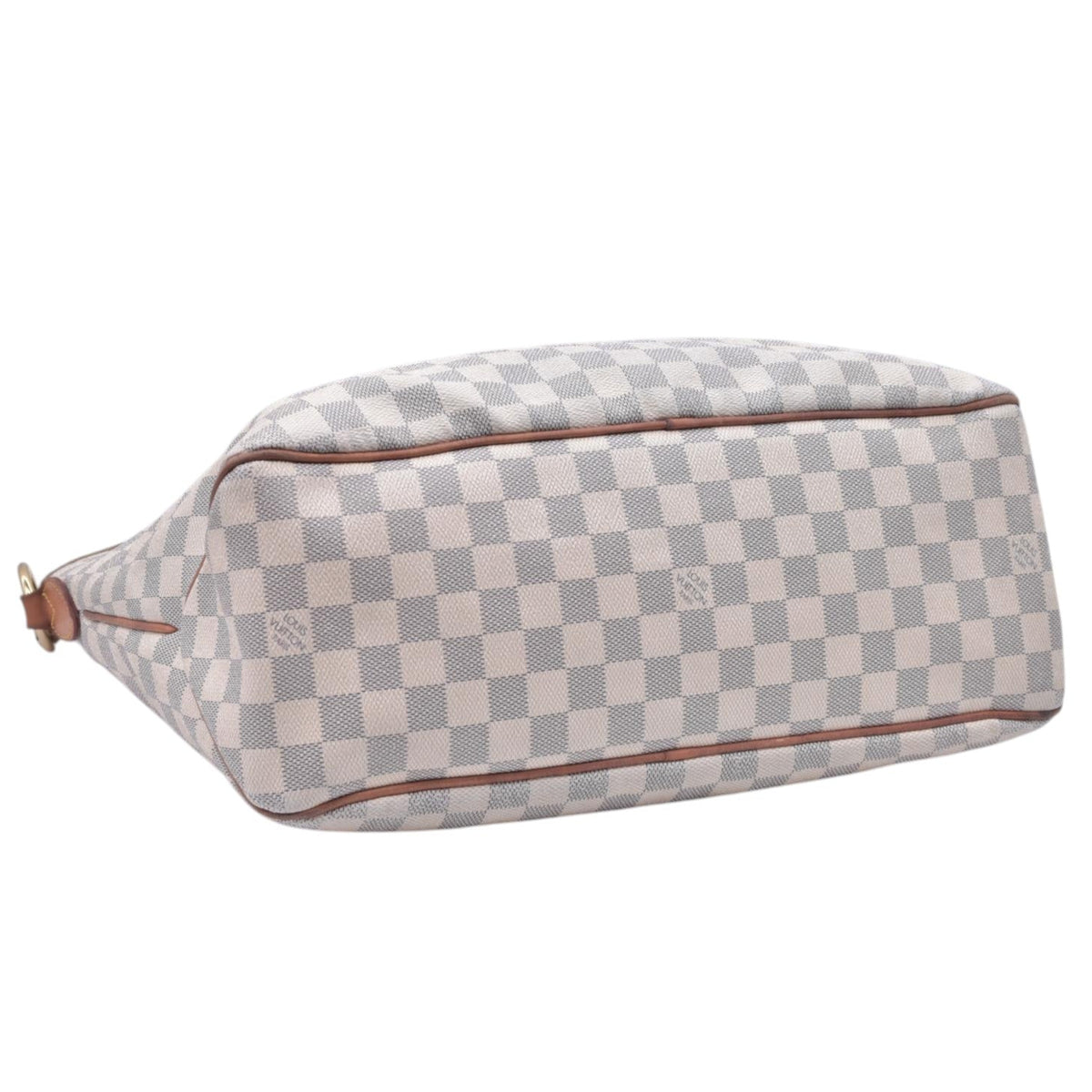 $1450 LOUIS VUITTON Damier Azur Delightful MM Shoulder Bag CONSIGNMENT 10021443