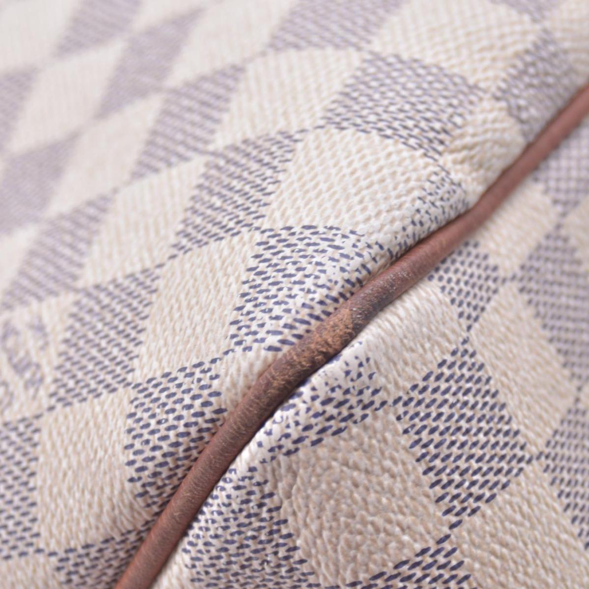 $1450 LOUIS VUITTON Damier Azur Delightful MM Shoulder Bag CONSIGNMENT 10021443