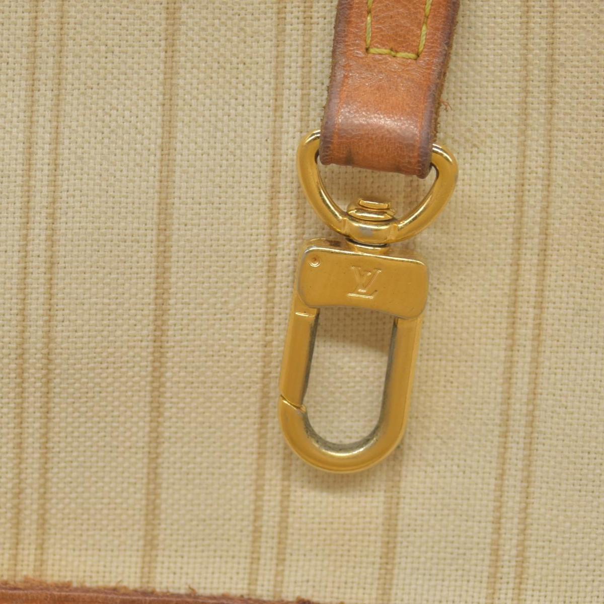$2170 Louis Vuitton Damier Azur Neverfull MM SA1144