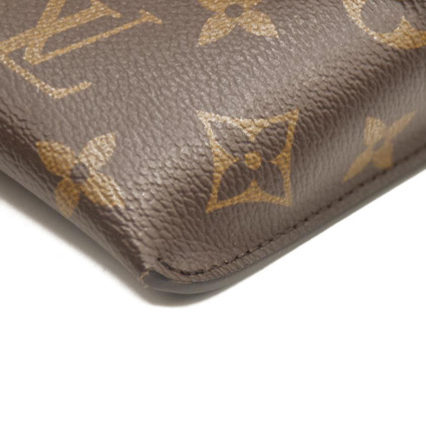 LOUIS VUITTON Padlock On Strap Monogram Shoulder Bag Caramel