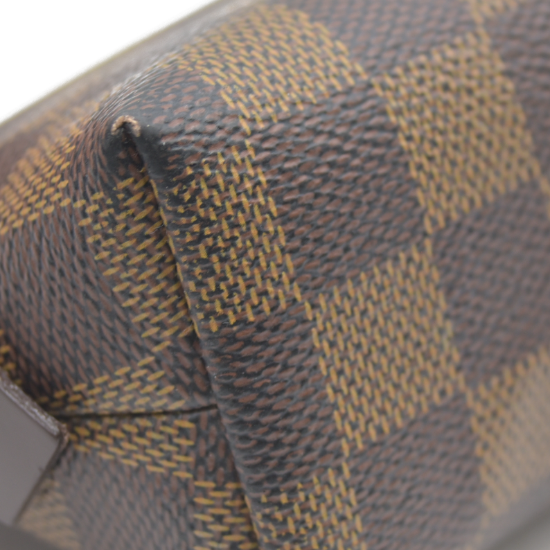 CONSIGNMENT AUCTION $600 Louis Vuitton  Damier Ebene Cosmetic Pouch