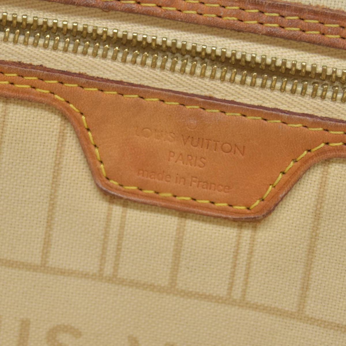 $2170 Louis Vuitton Damier Azur Neverfull MM SA1144