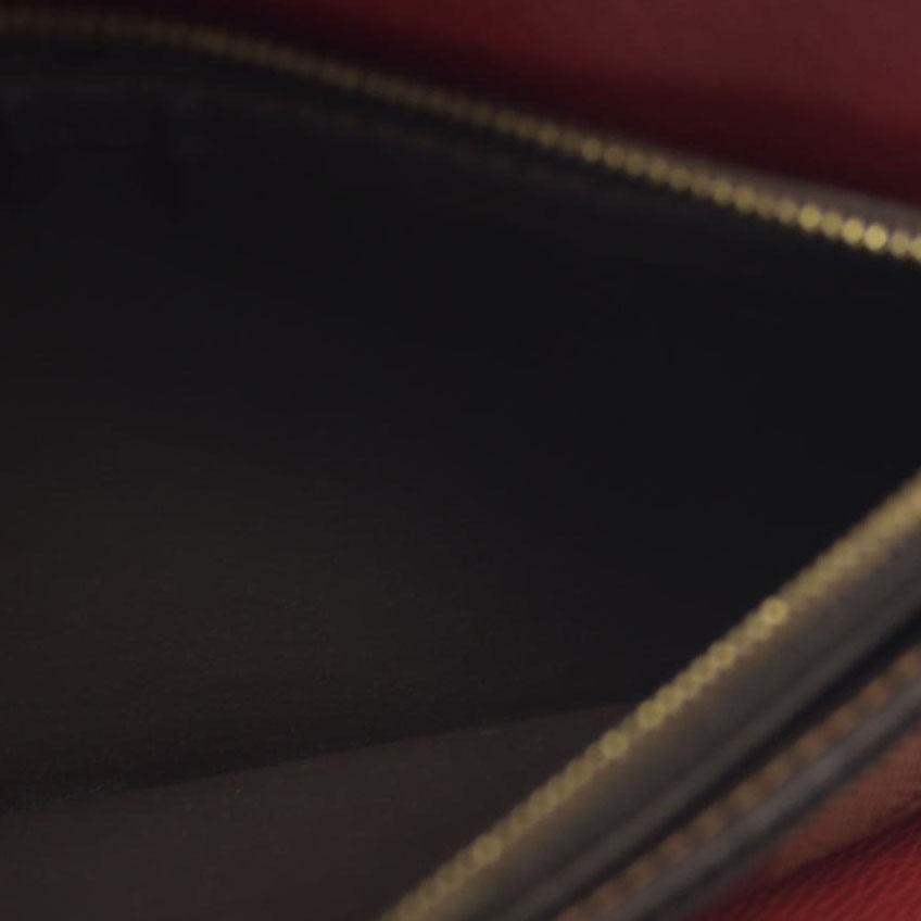 Louis Vuitton Damier Portefeiulle Josephine Long Bifold Wallet Brown TN1136