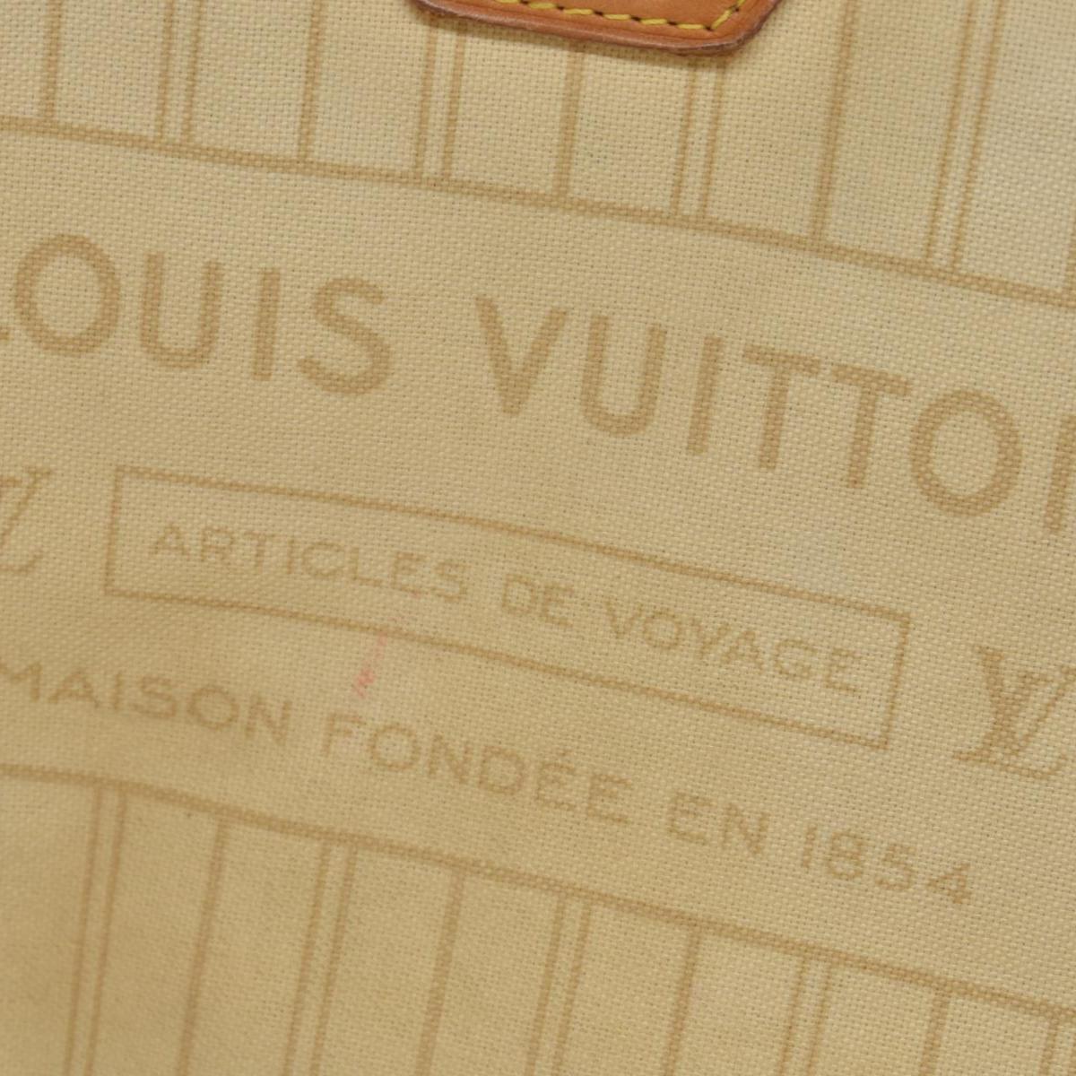 $2170 Louis Vuitton Damier Azur Neverfull MM SA1144