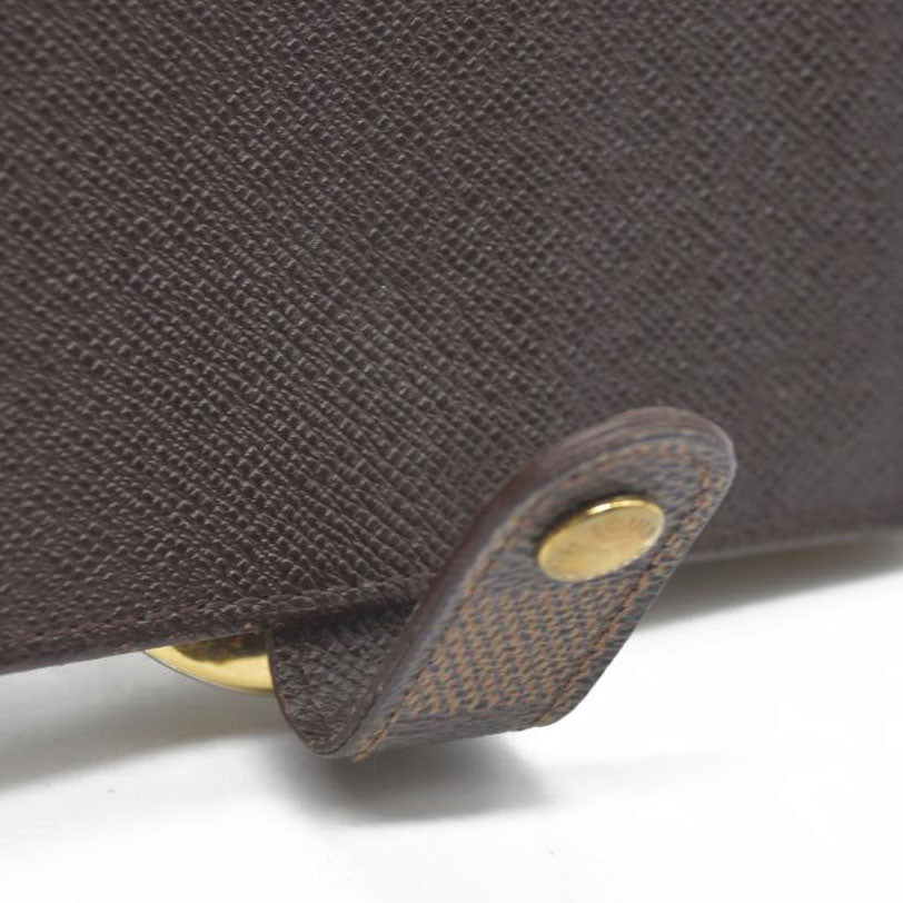 $750 Louis Vuitton  Damier Ebene French Purse Wallet